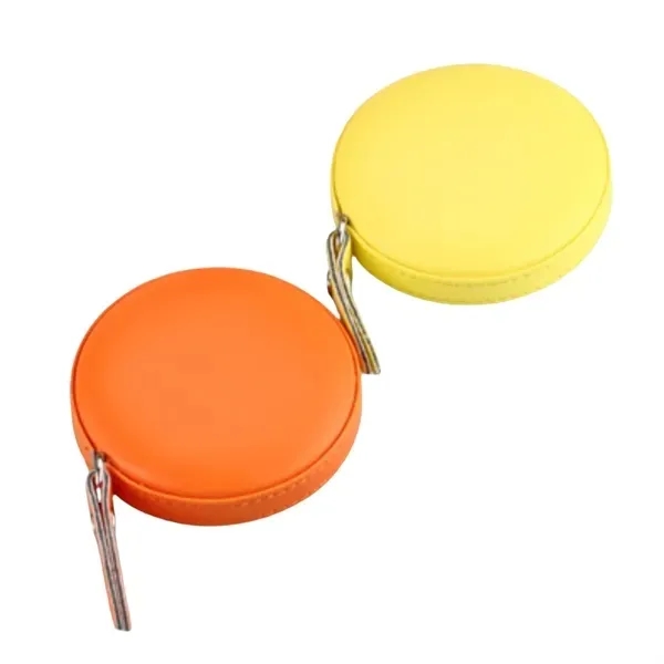 Compact Retractable Leather Measuring Tape Portable Design 3