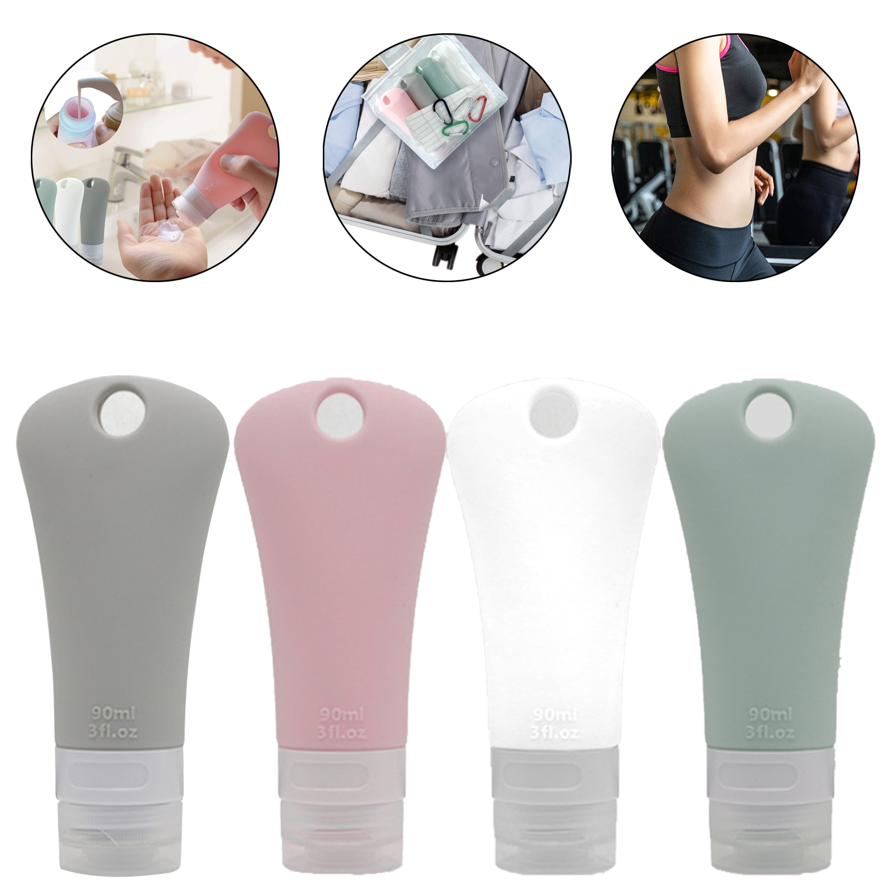 Keychain Squeeze Bottle 1