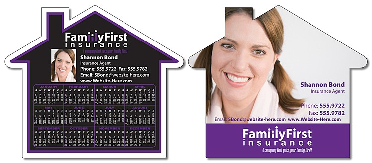 Magnet - House Shape (4.5x3.85) - 20 mil. 2