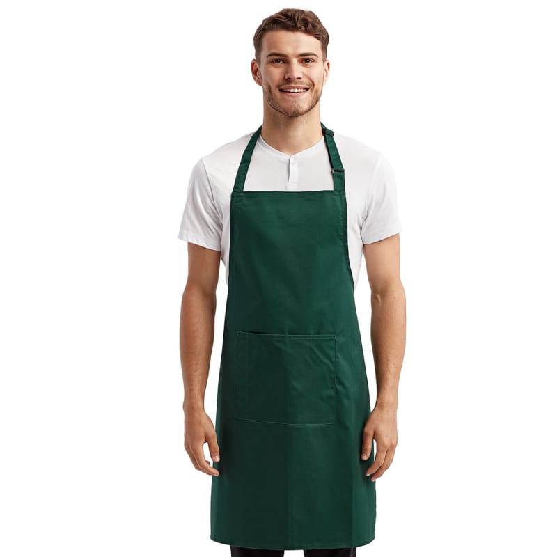 Artisan Collection By Reprime Unisex 'Colours' Recycled Bib Apron With Pocket 69