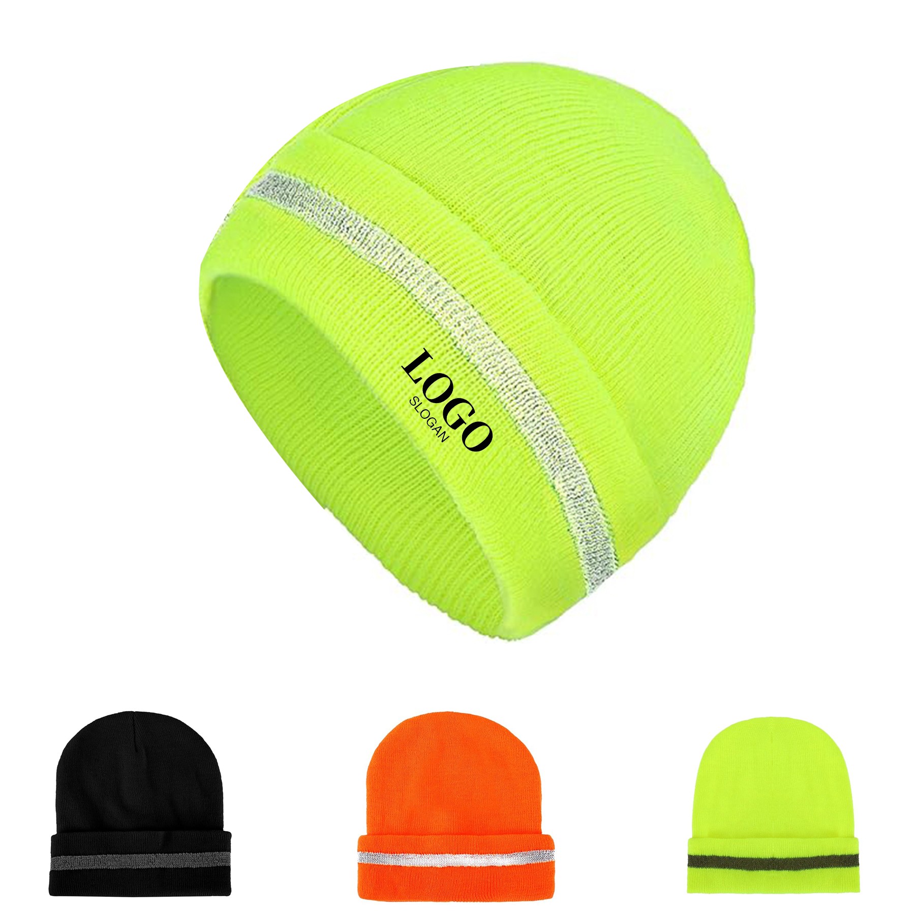 Reflective Knit Beanie