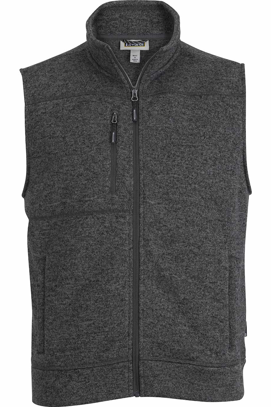 Mens Sweater Knit Fleece Vest 2