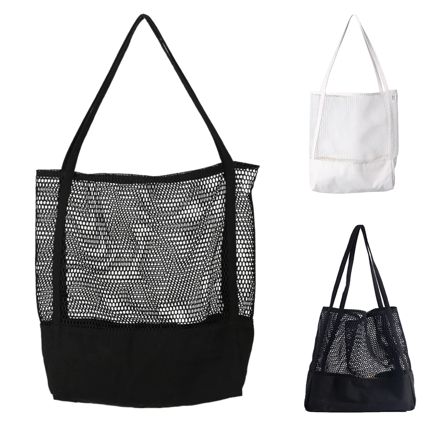 Sheer Mesh Tote Bag 1
