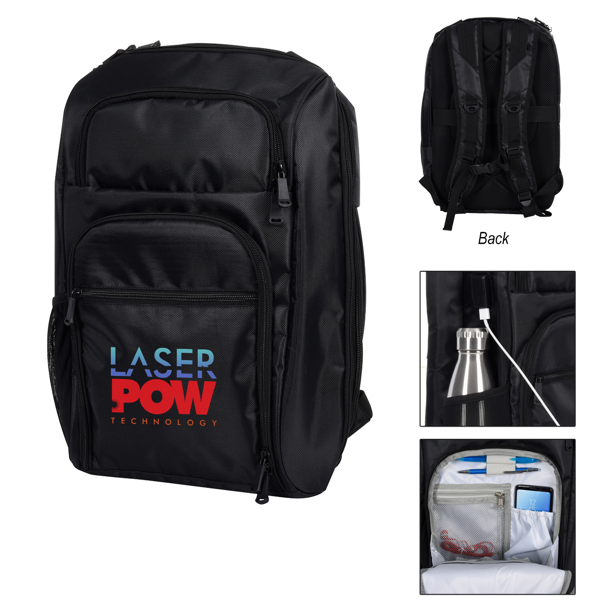 RFID Laptop Backpack & Briefcase 9