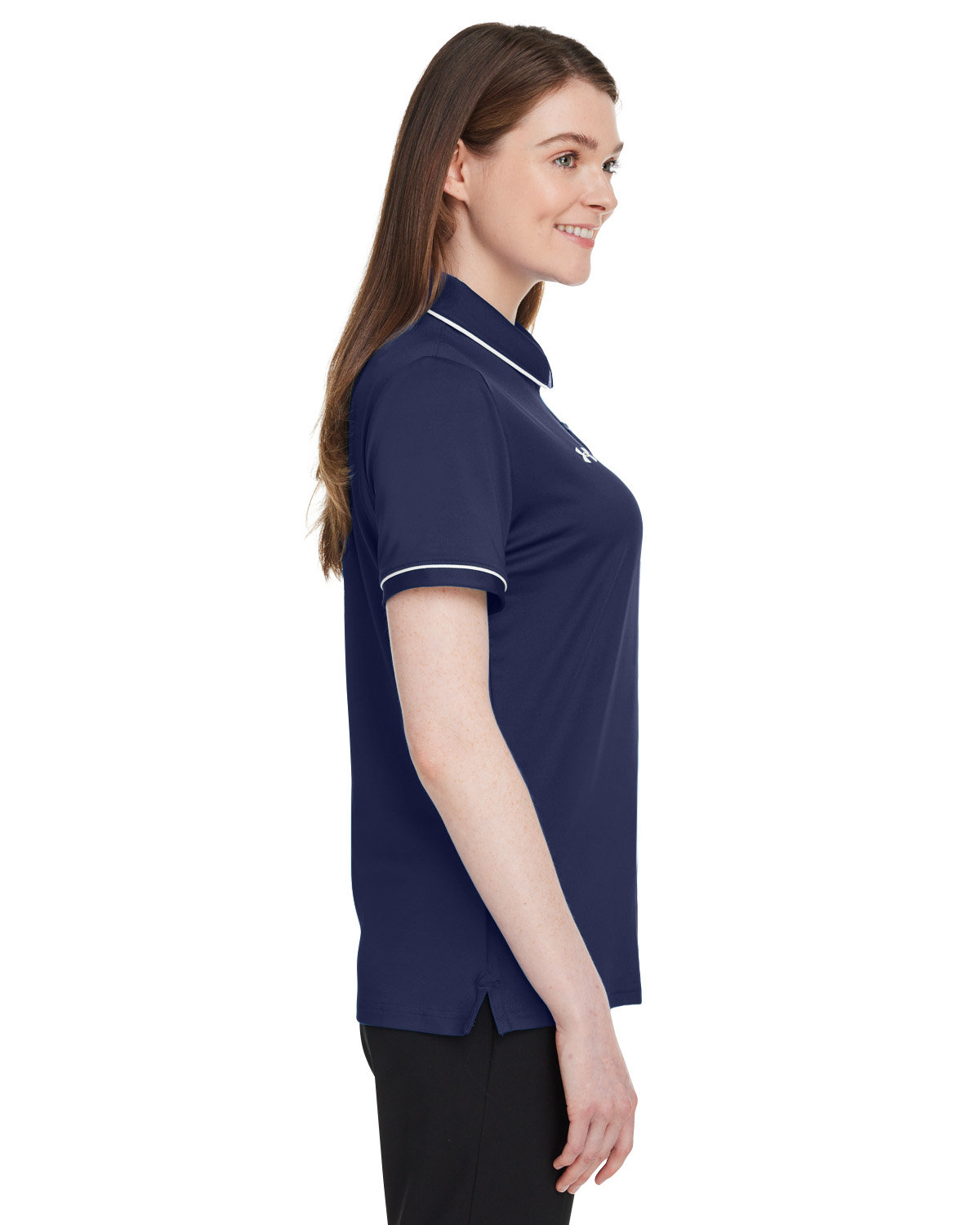 Ladies' Tipped Teams Performance Polo