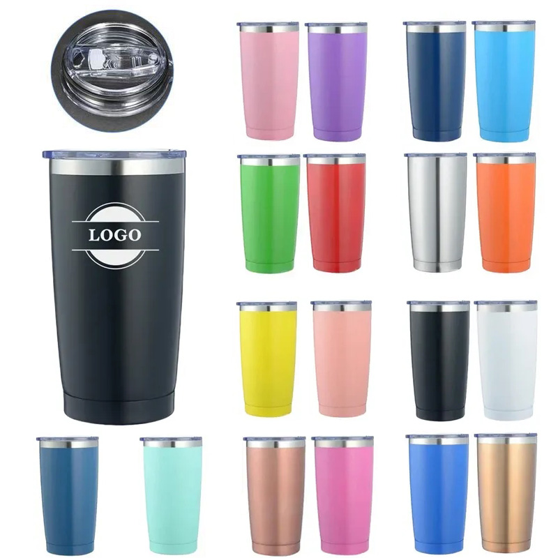 20 oz Insulated Stainless Steel Tumbler W/ Lid 7