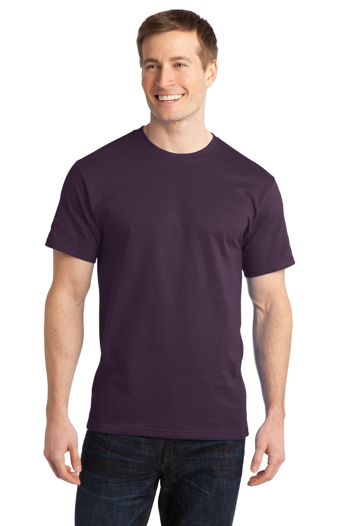 Port & Co Ring Spun Cotton Tee. PC150 65
