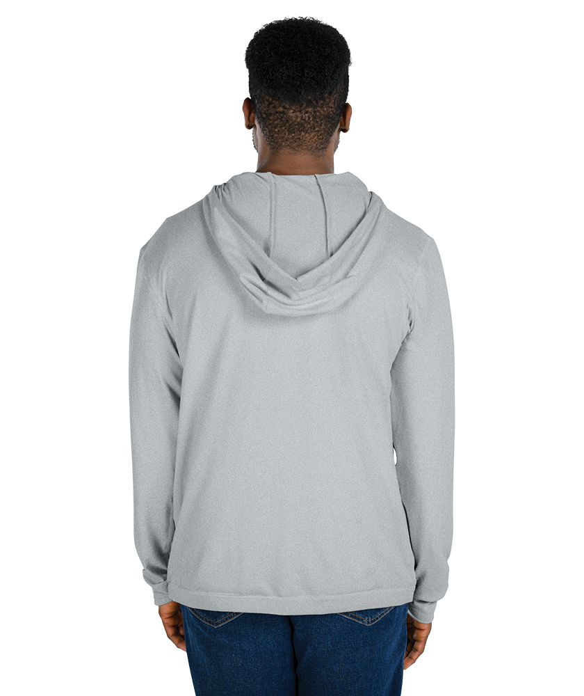 Men's Pulse Performance Quarter Zip Hoodie, custom hoodie or sweatshirt with logo imprint 55