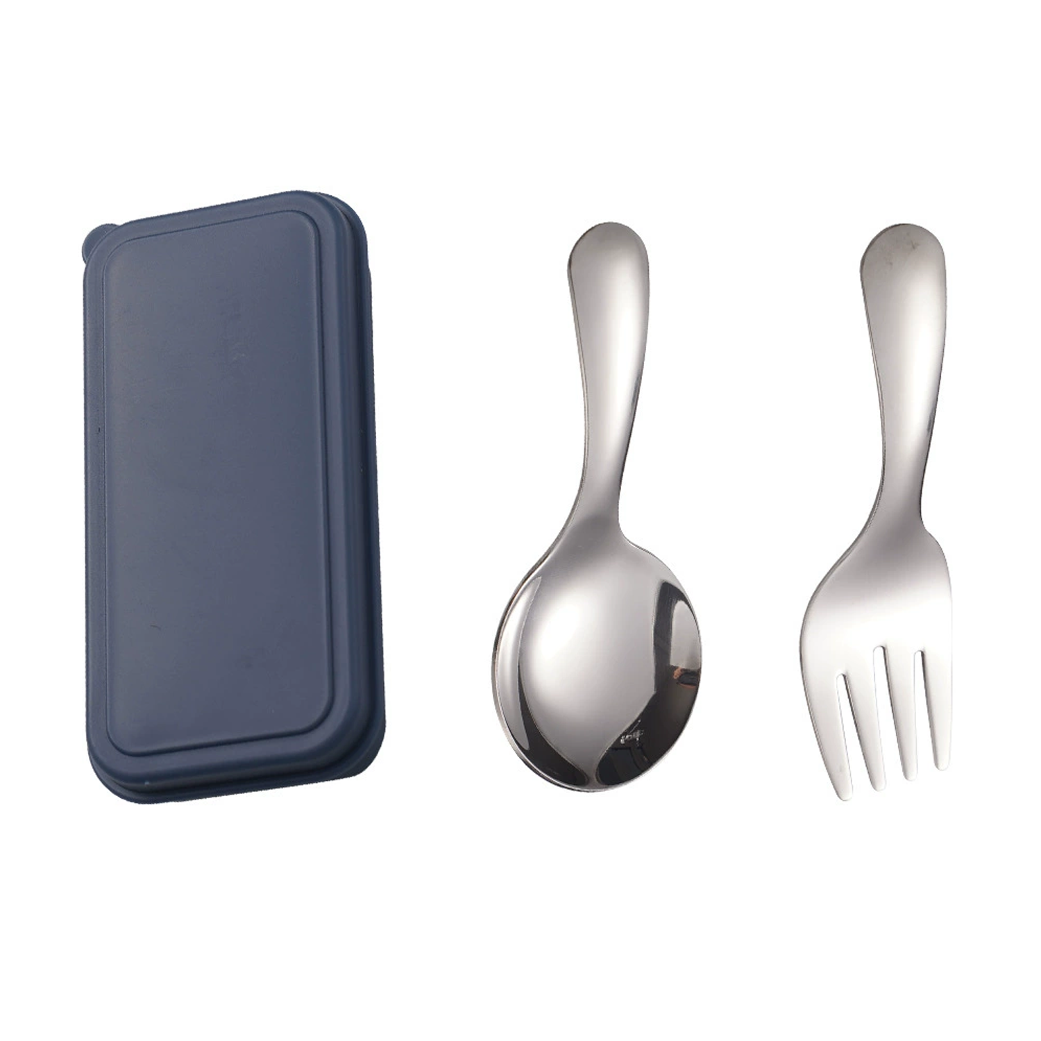304 Short Handle Children's Spoon and Fork Set 2