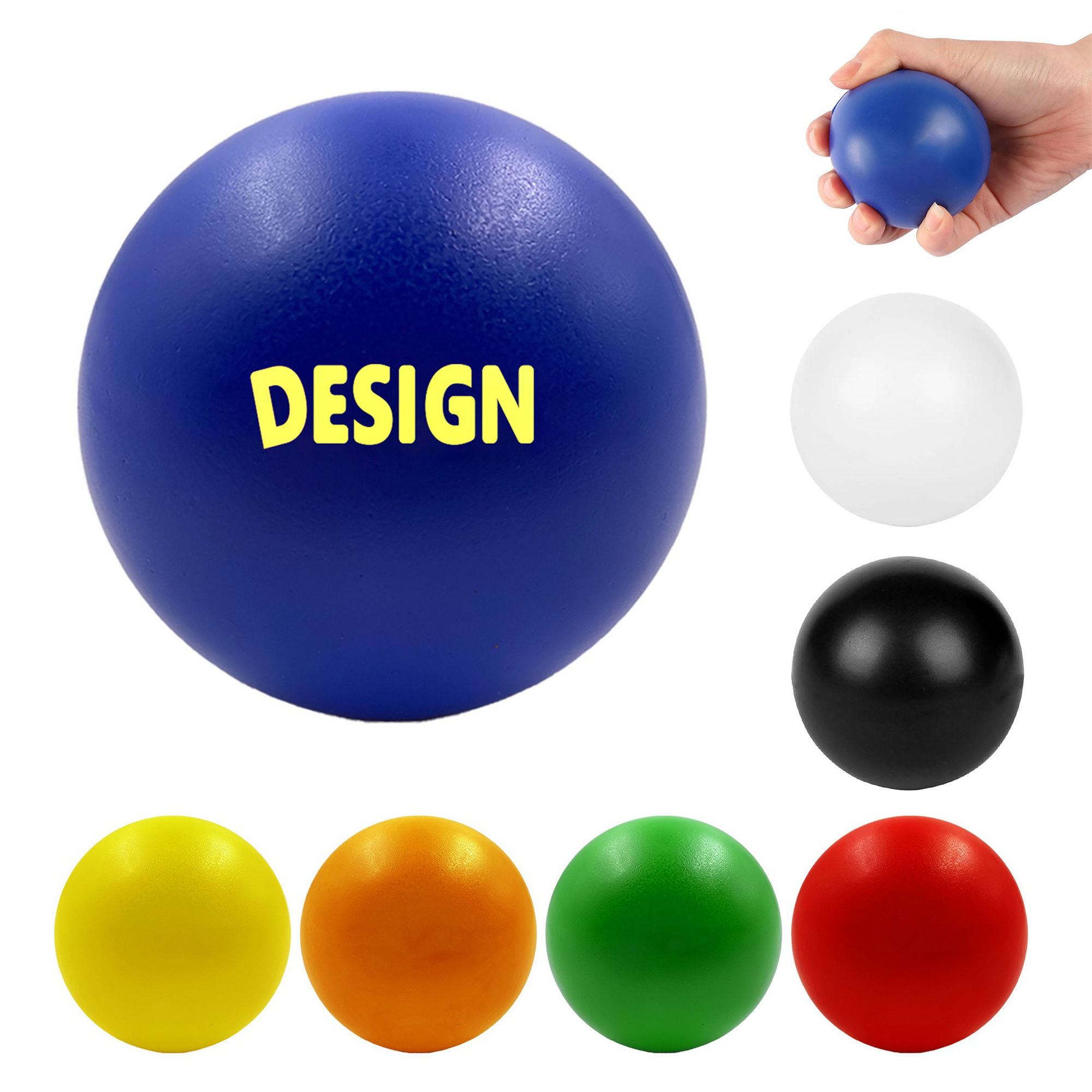 PU Sponge Stress Ball For Relief And Fun 2
