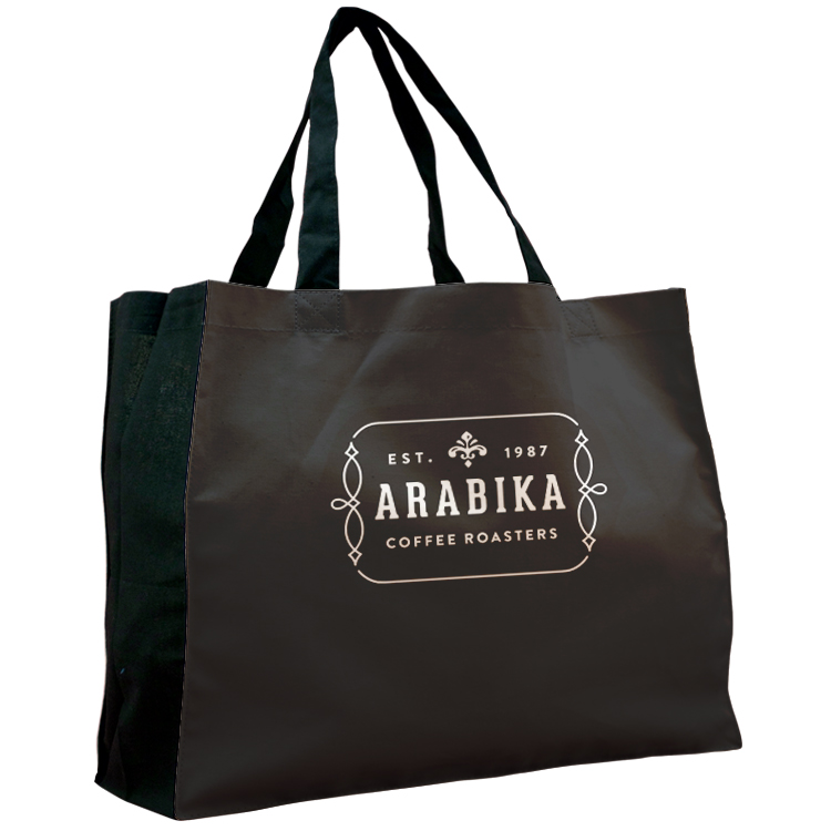 Wide Vibrant Color Cotton Tote 8