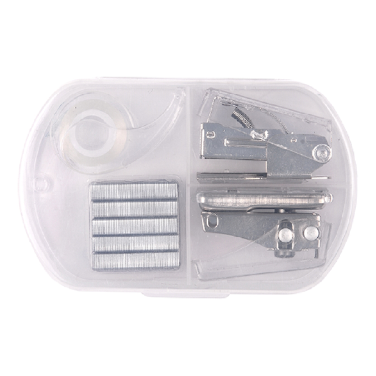 Mini Office Desk Set with Stapler, Tape, Hole Puncher 13