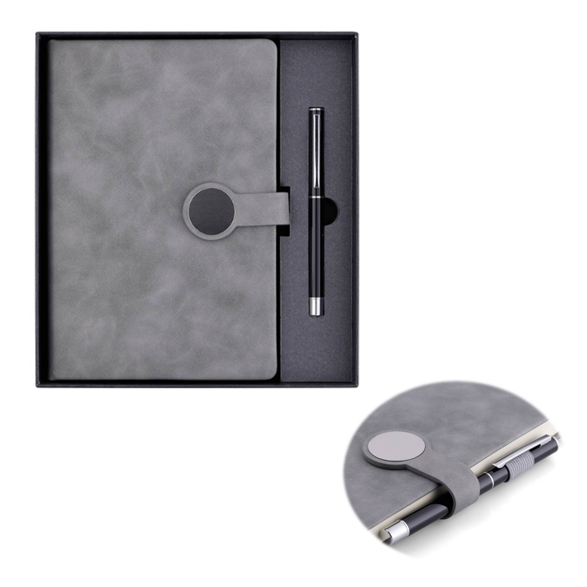 PU Leather Notebook With Pen Gift Set 5