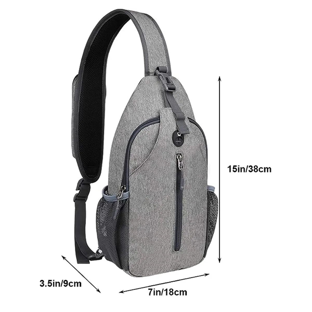 custom Crossbody Sling Travel Hiking Chest Bag Daypack 2