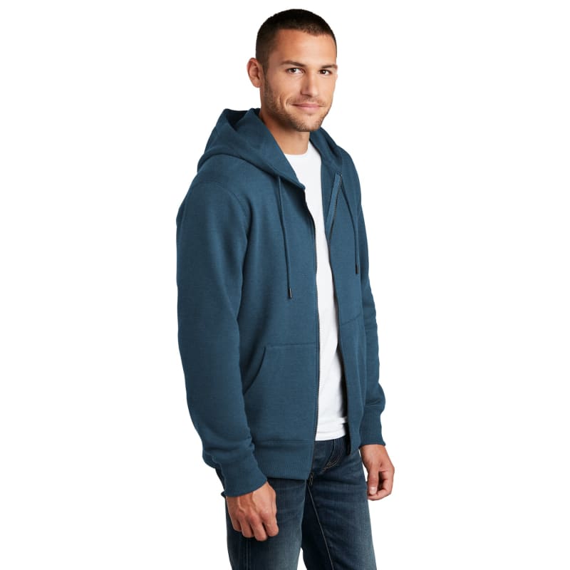 District Perfect Weight Fleece Full-Zip Hoodie 25