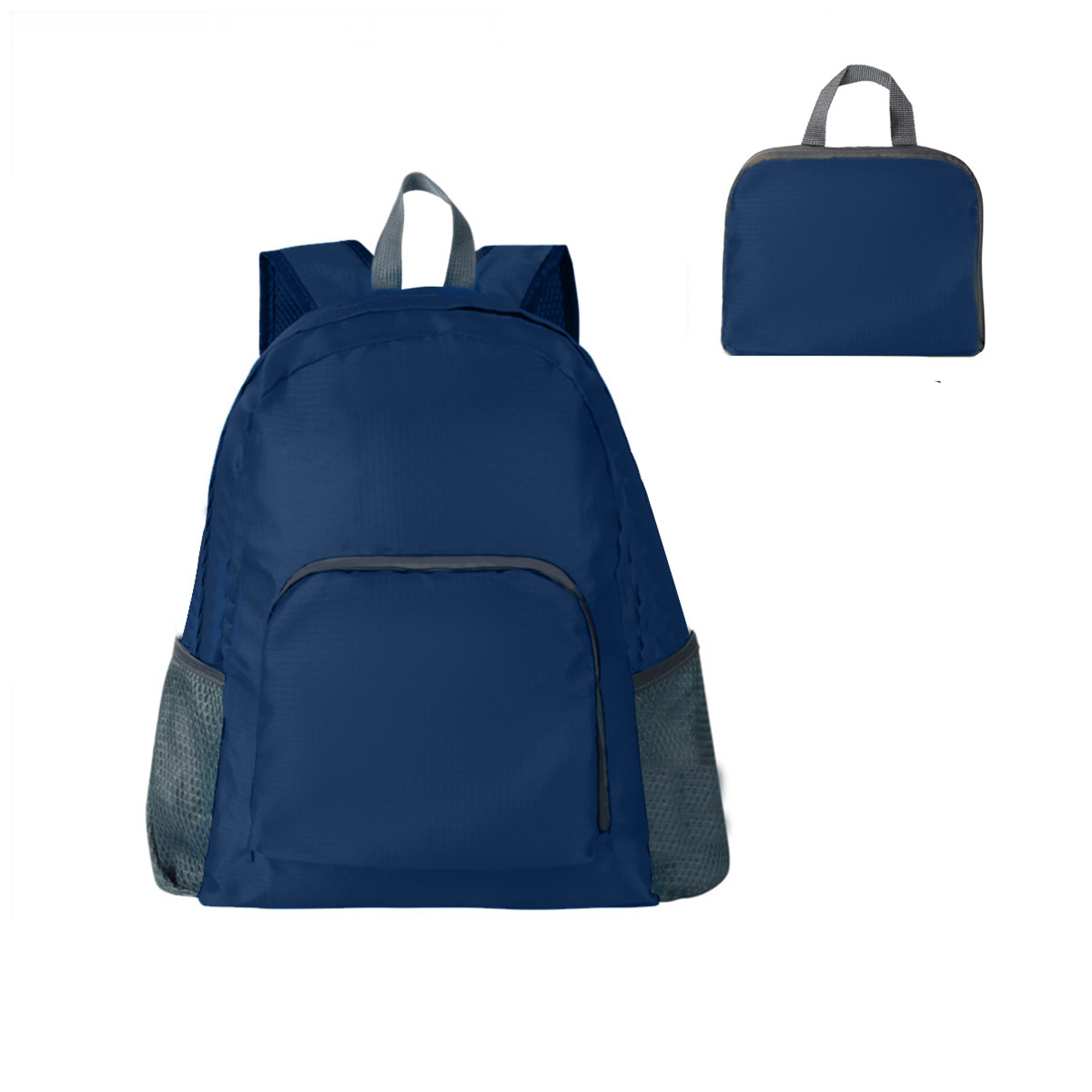 210D Ripstop Foldable Travel Backpack 12" Length x 6.5" Width x 16.5" Height 10
