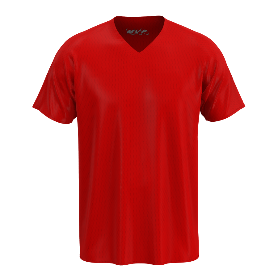 Raglan sleeve V-neck jersey 2