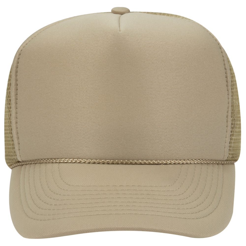 OTTO CAP® 5 Panel High Crown Mesh Back Trucker Hat 192