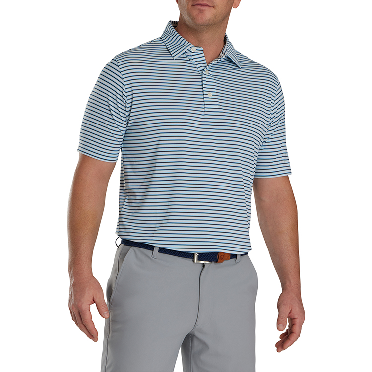 FootJoy ProDry Performance Stretch Lisle Pinstripe Polo 3