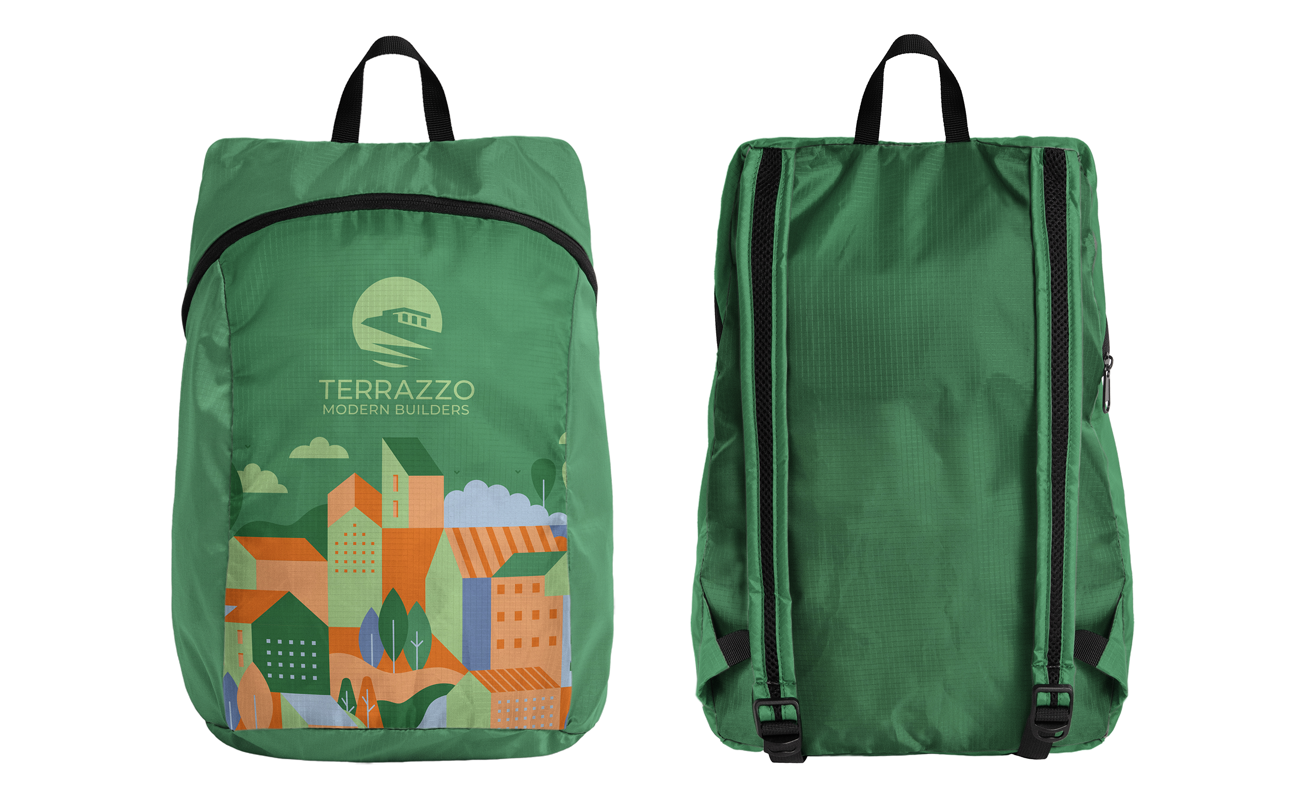 Full-Color Collapsible Backpack