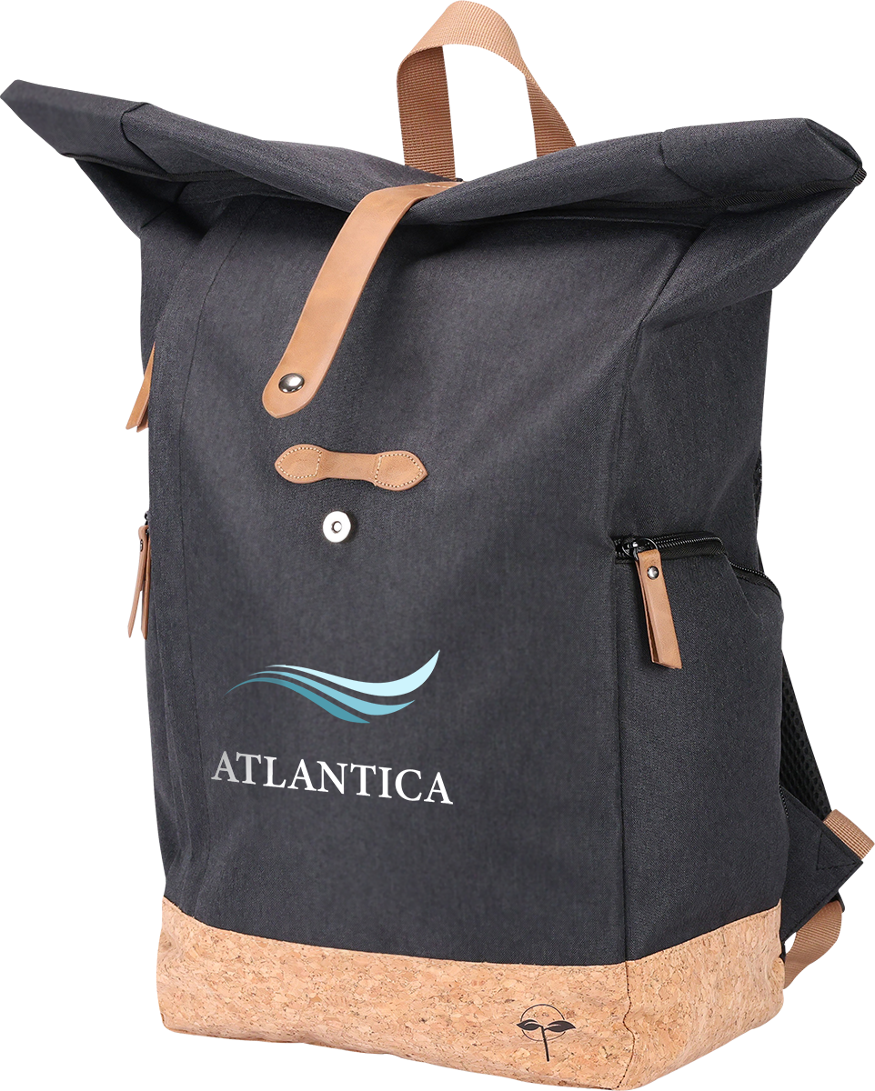 EarthTrendz™ rPET Rolltop Backpack 9