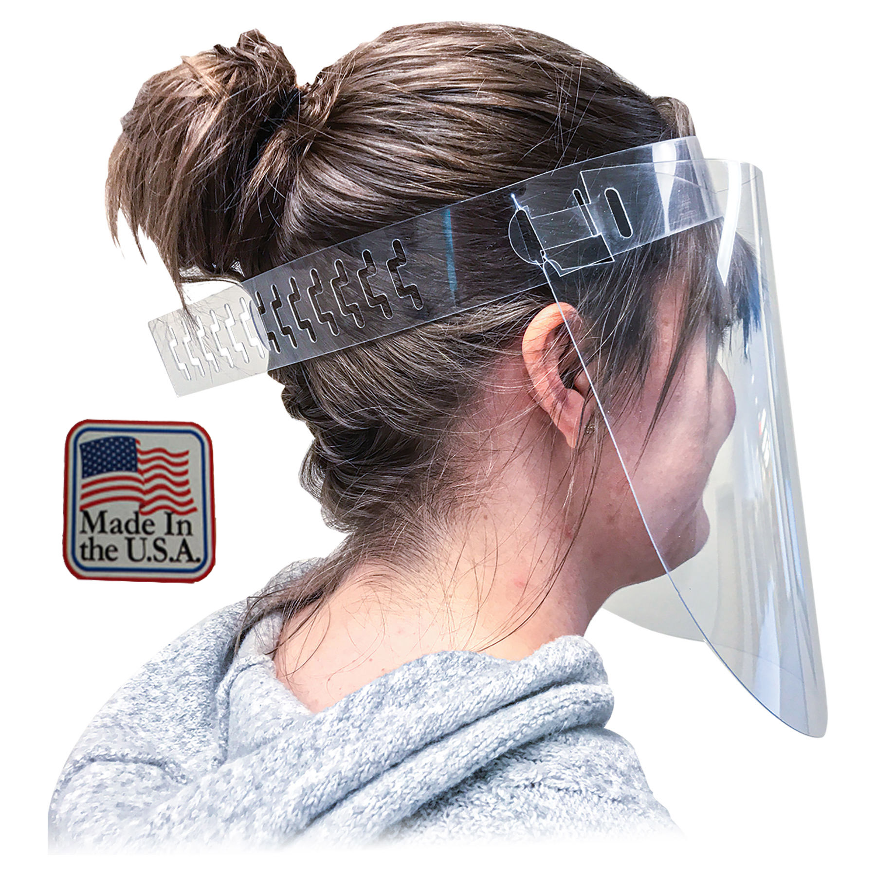 Clear Acrylic Safety Shield Made in USA 1