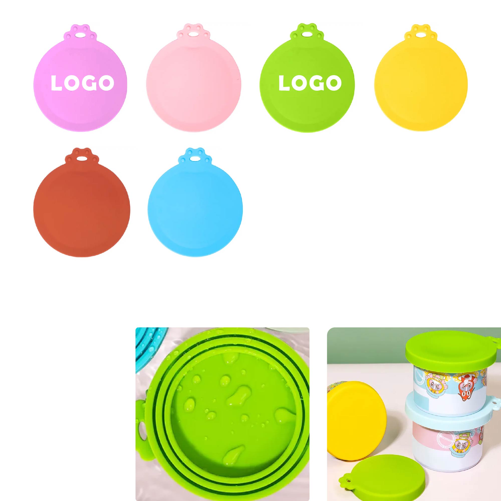 MOQ 10 pcs Pet Food Can Cover 3