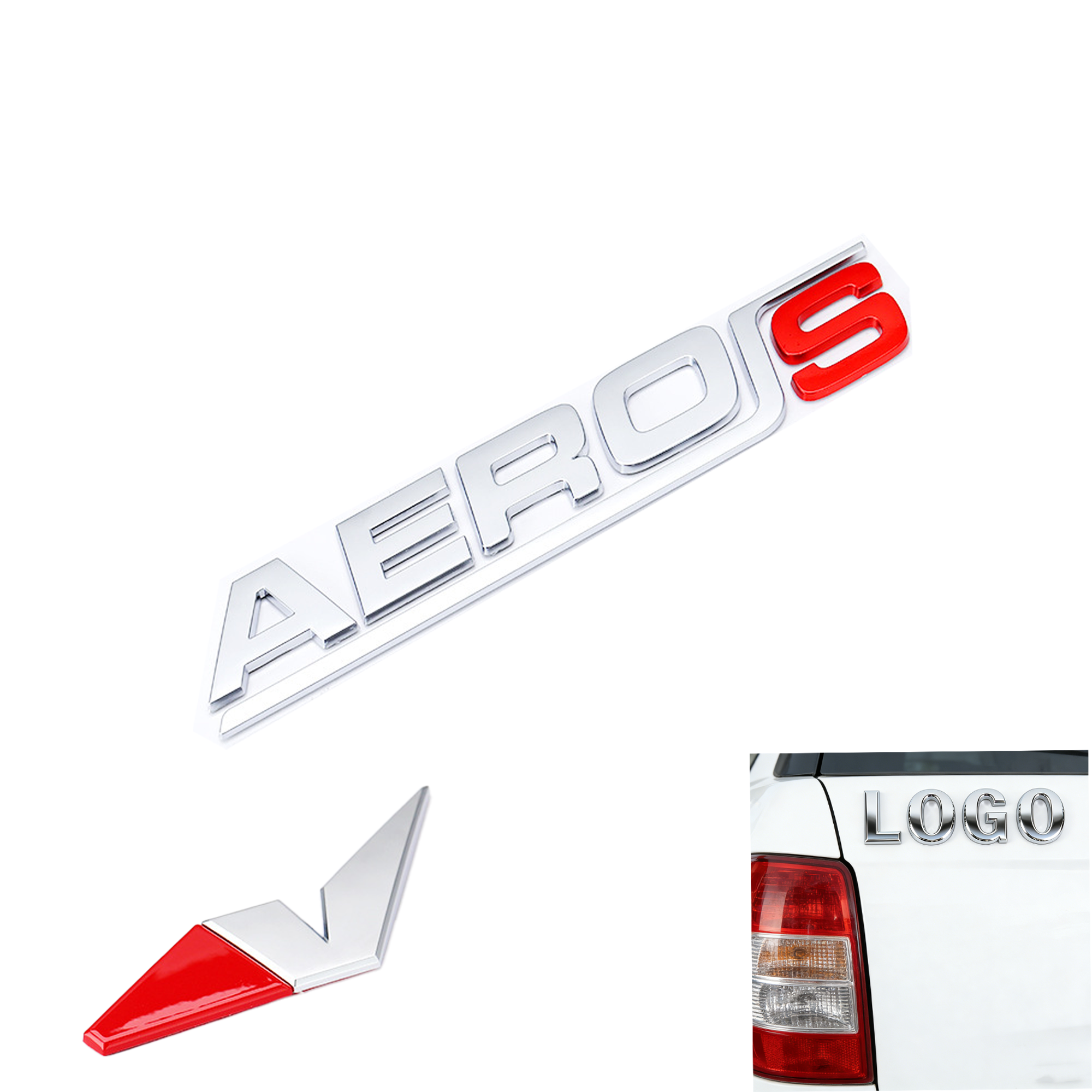 3D Adhesive Car Emblems 2
