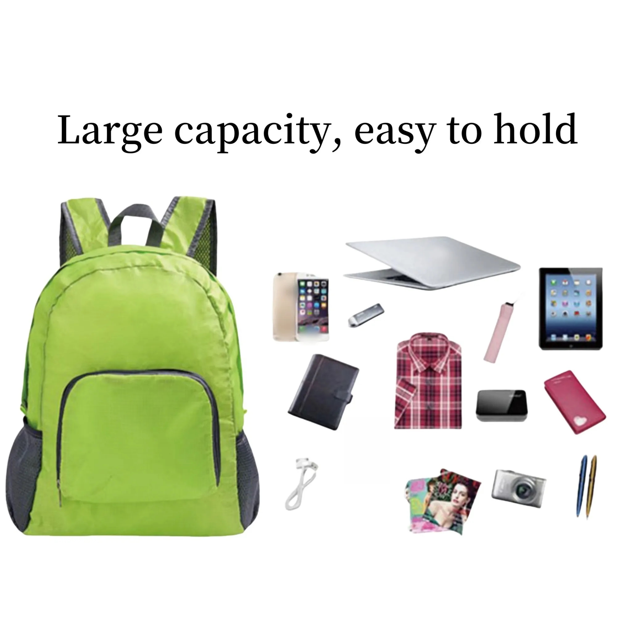 Foldable Travel Backpack - Compact Event Promo Essential 3