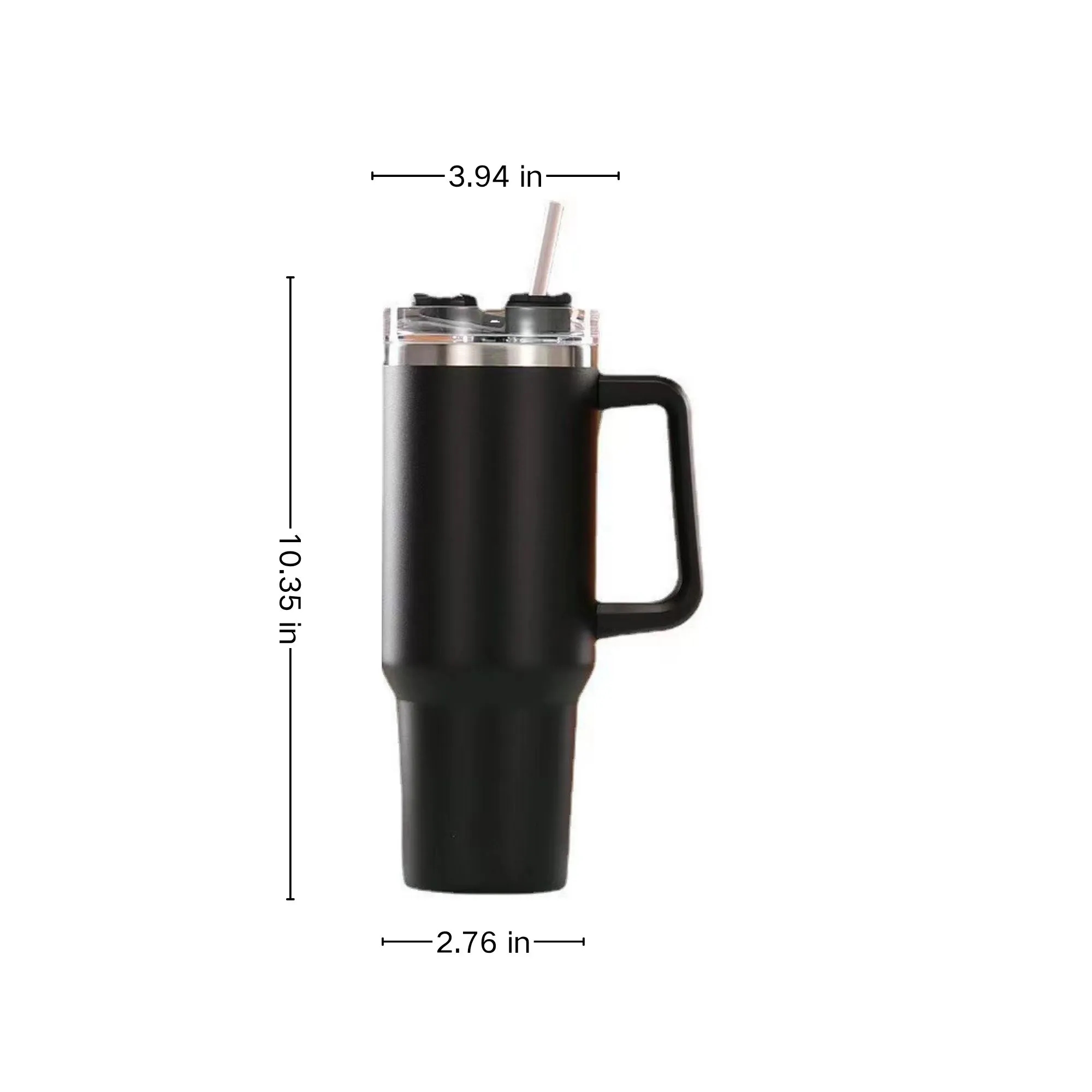Stainless Steel Car Insulated Straw Cup Free Shipping 5