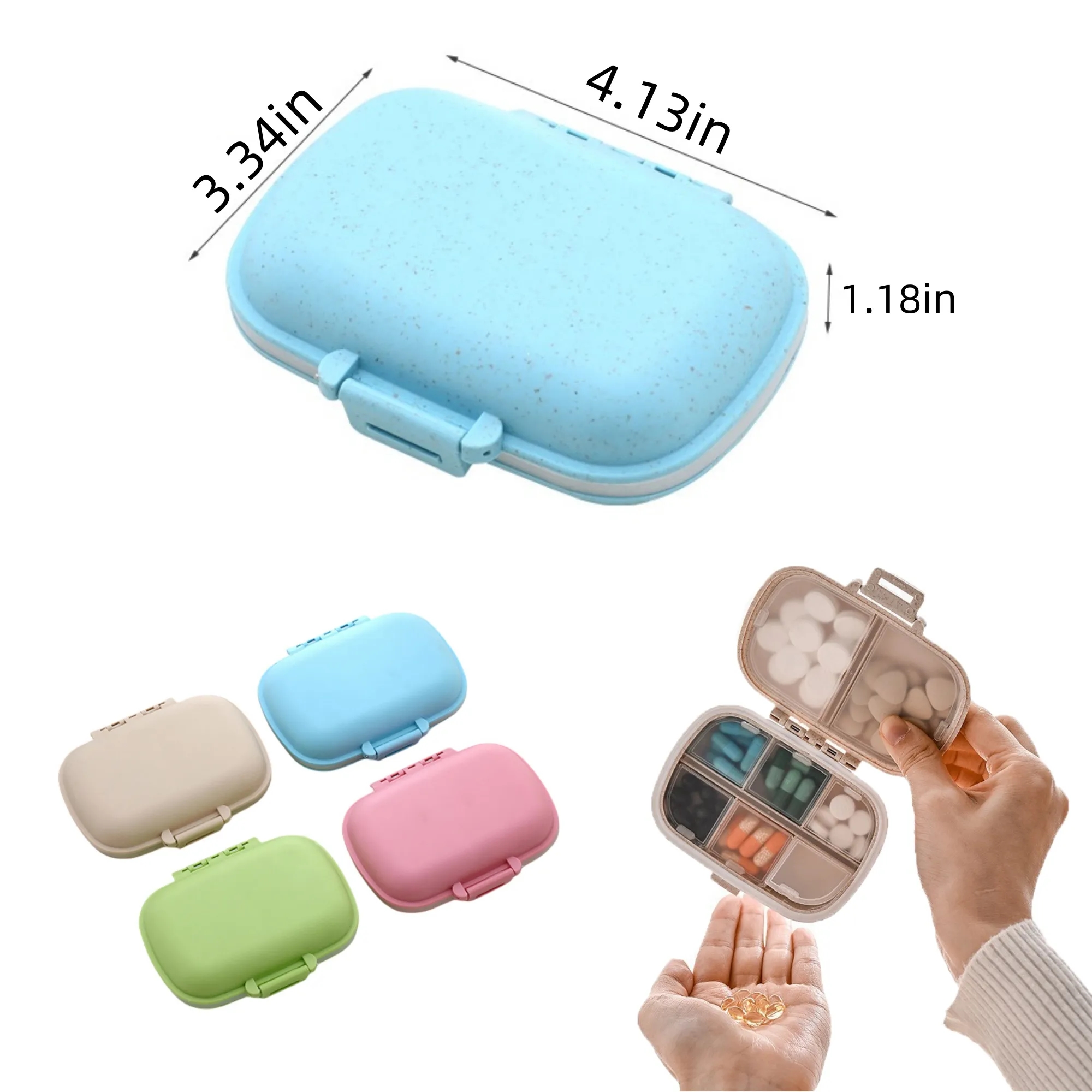 Customized wheat straw packaging medicine box 2