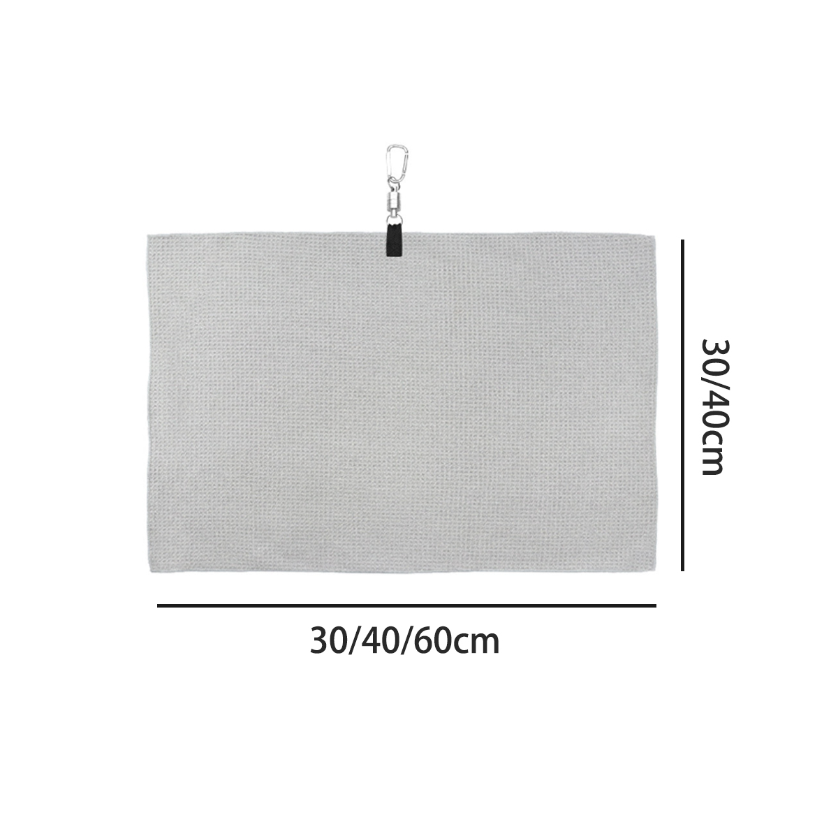 Magnetic Waffle Golf Towel with Clip 5