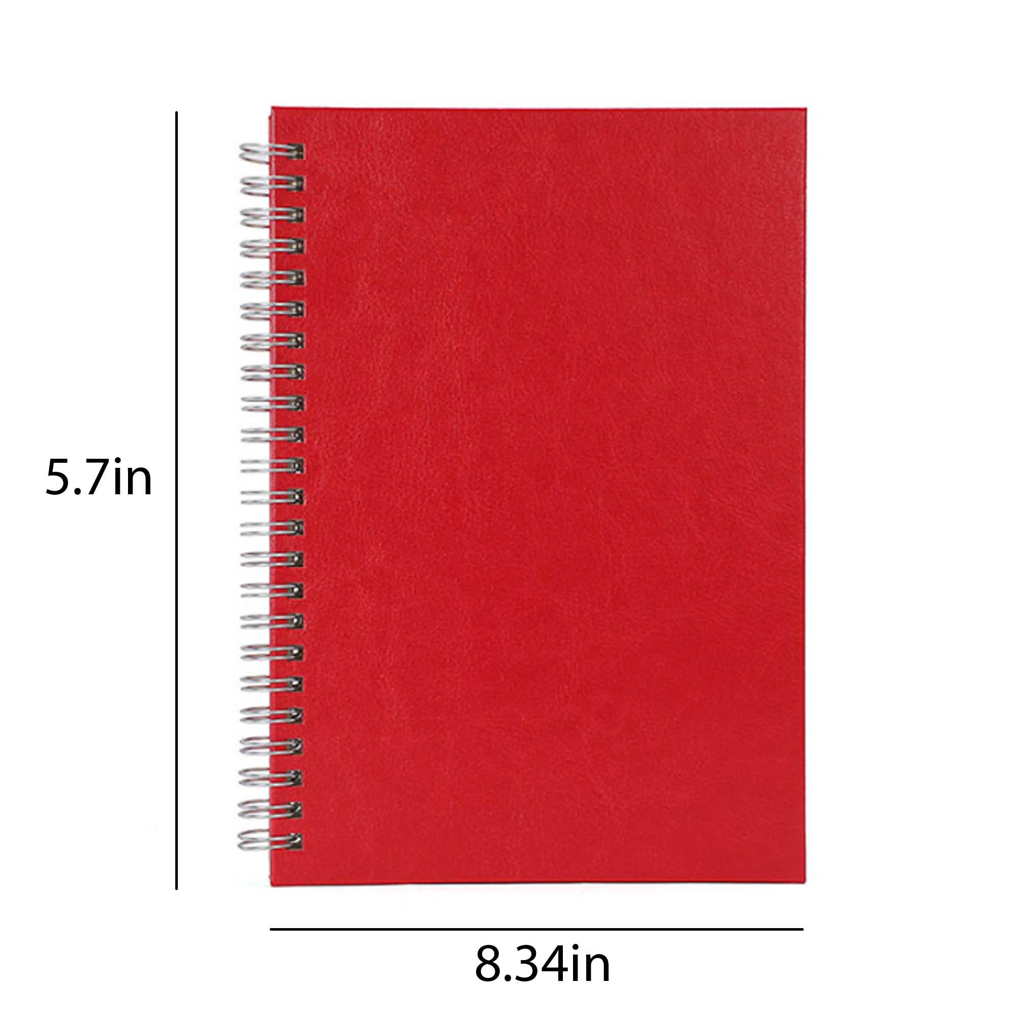 A5 Custom Leather Hybrid Spiral Notebook 3