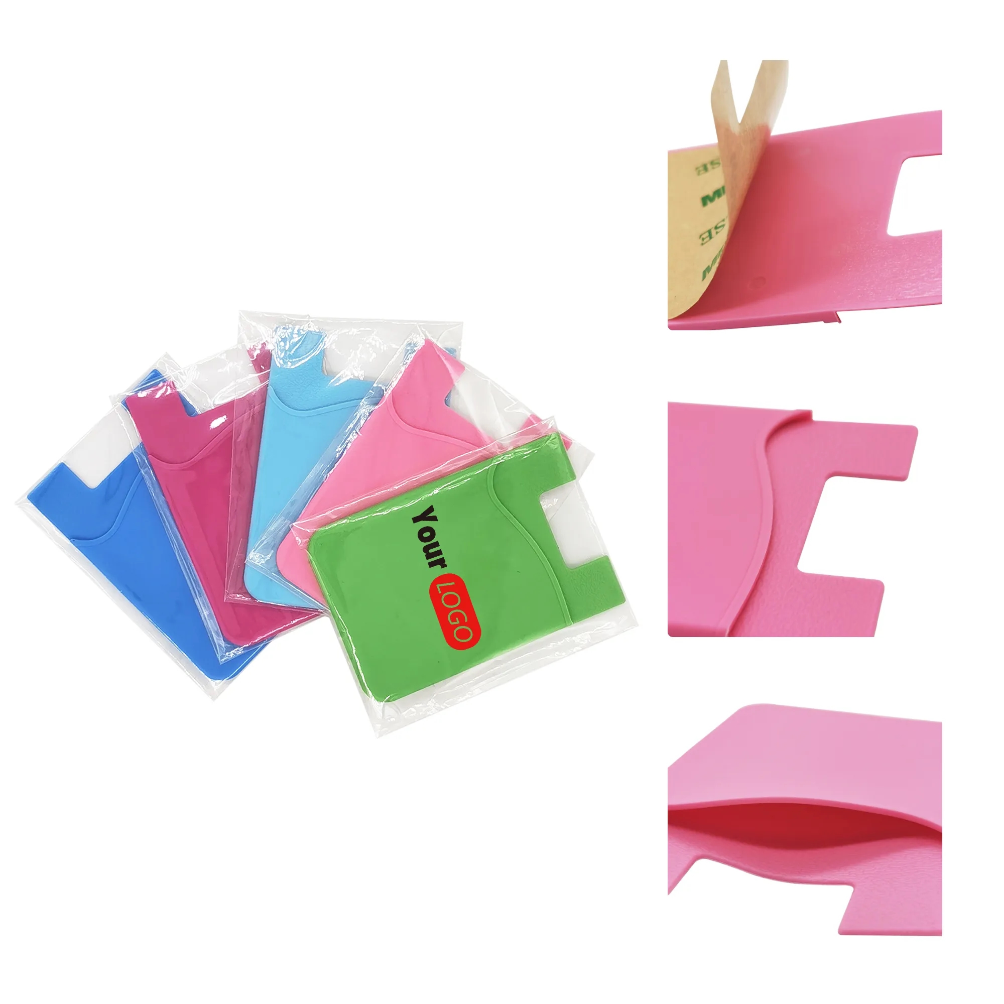 Single Layer Silicone Card Sticker