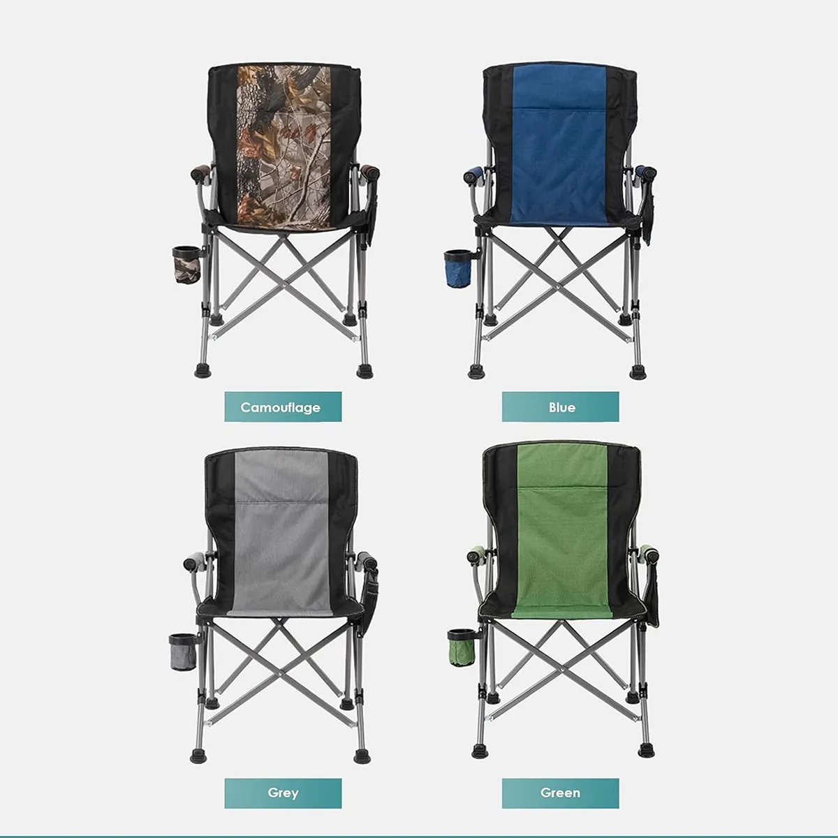 Folding Outdoor Camping Chair with carry Bag and Cup Holder 4