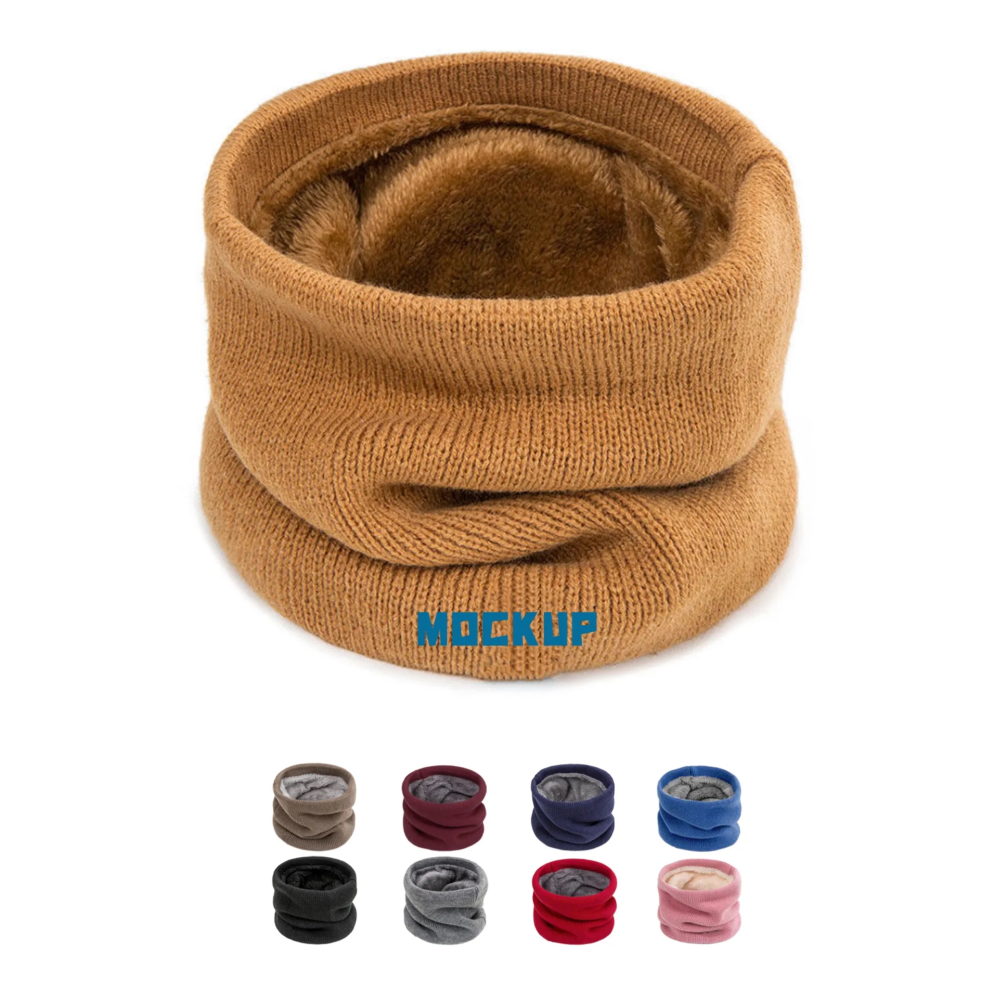Winter Neck Gaiter Scarf MOQ 100 PCS 2