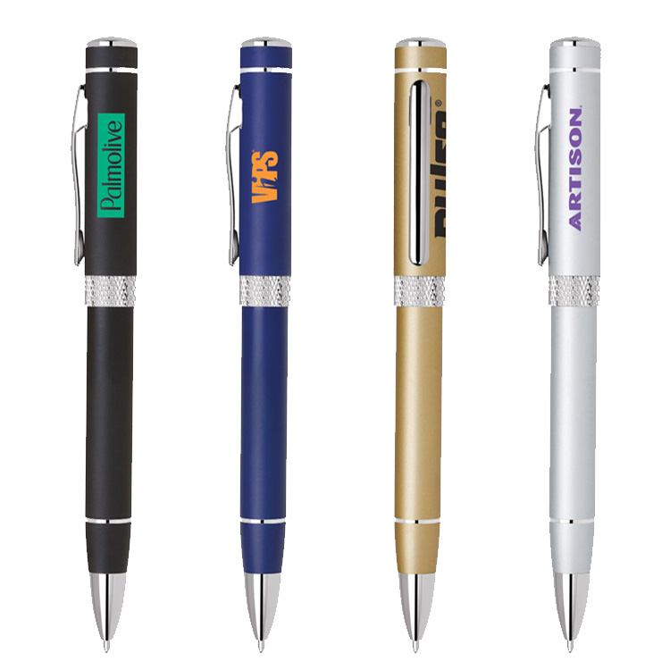 Twist Action Aluminum Ballpoint Pen 1