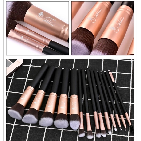 14 pcs Professional Makeup Brush Set 10