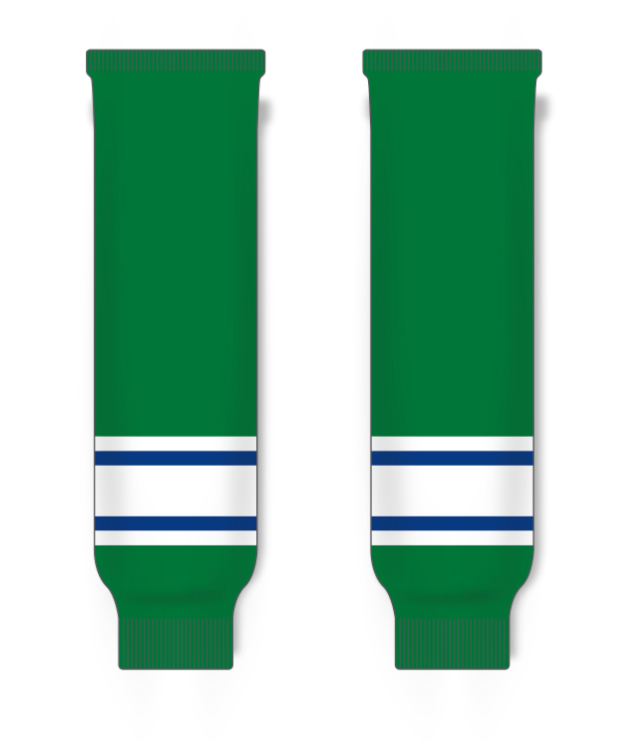 Knitted Striped Hockey Socks HS630-G166 27