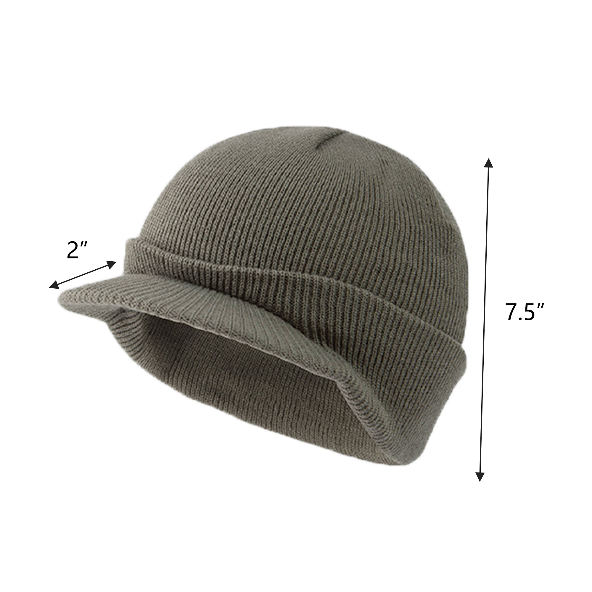 Acrylic Knit Baseball Cap 2