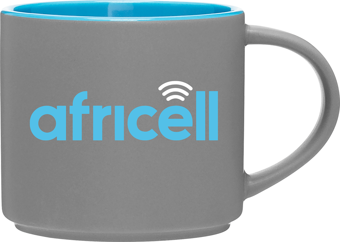 16 oz monaco mug matte storm gray