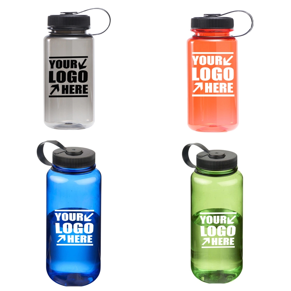 Custom Minimalist Style High Quality Sports Water Bottle 2