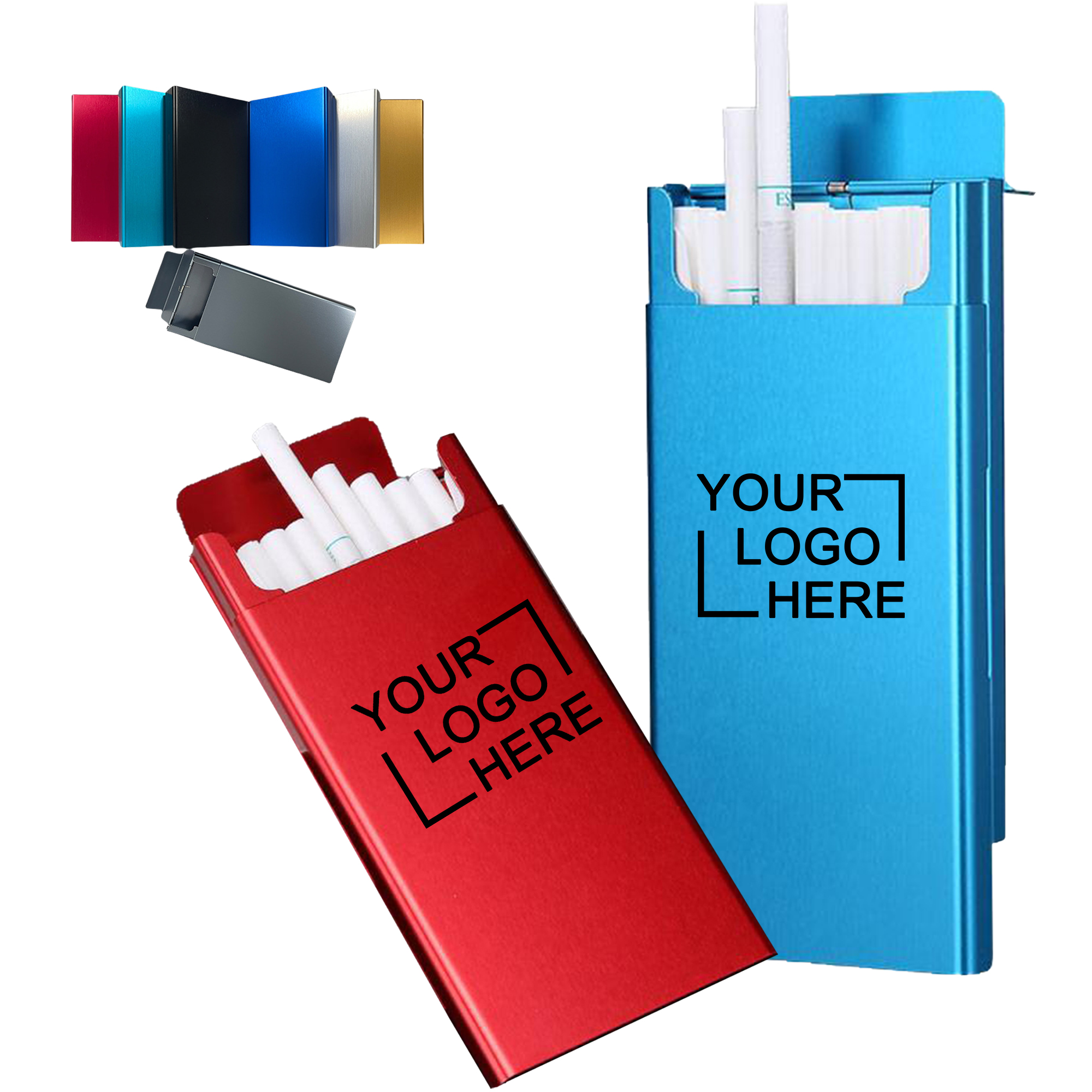Sleek Aluminum Alloy Cigarette Case 1