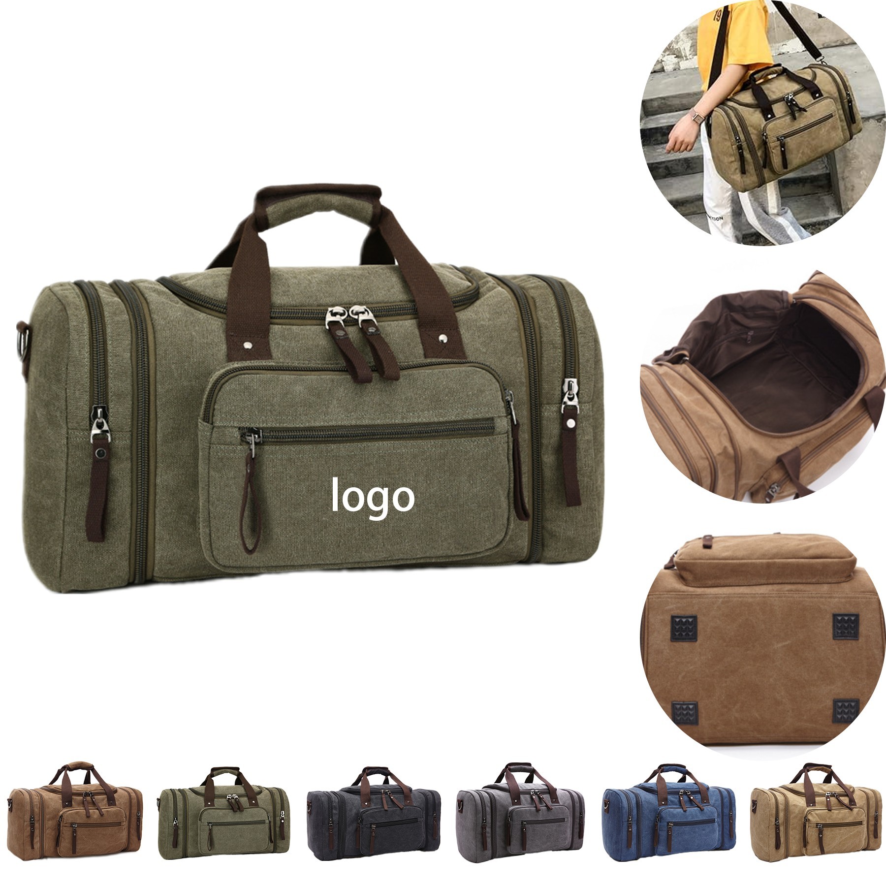 Canvas Duffle Bag