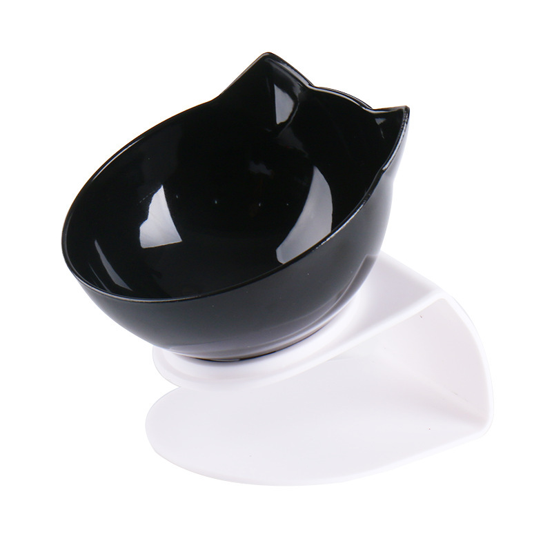 Pet Food Water Feeder Bowl For Cats And Dogs, 15 Degree Tilted Design Neck Guard 2
