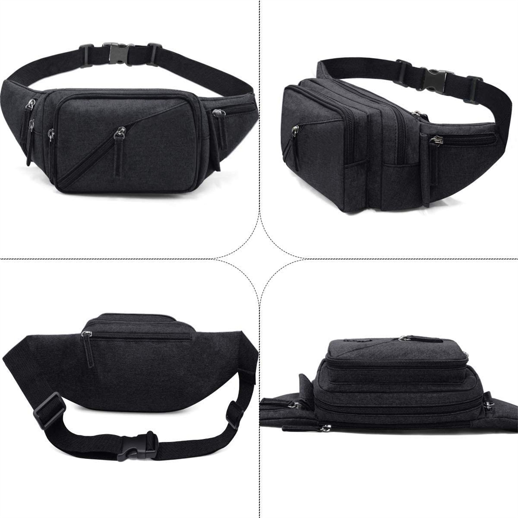 Waist Bag Pack With Water Bottle Holder 4