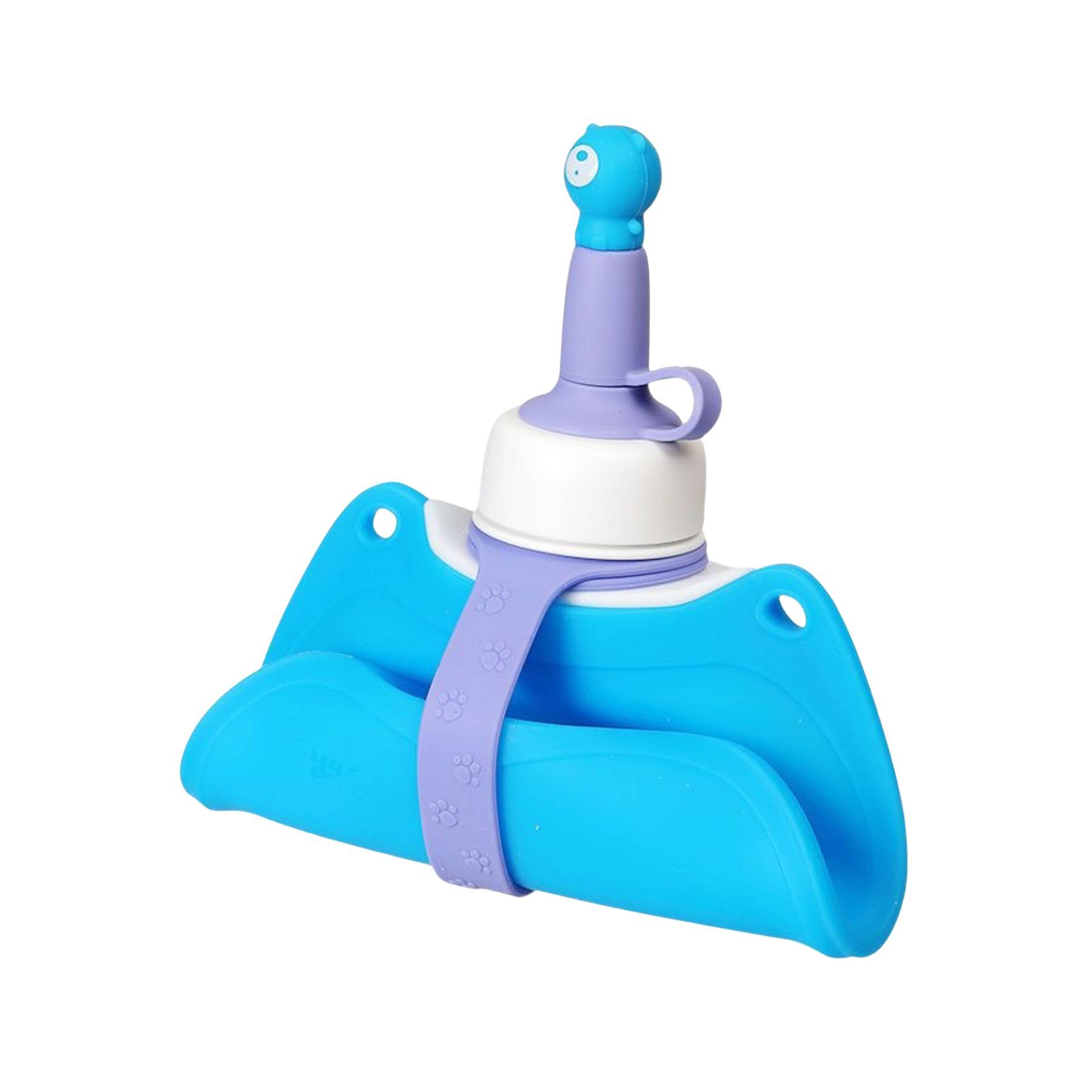 11Oz Outdoor Silicone Foldable Children's Water Bottle 3