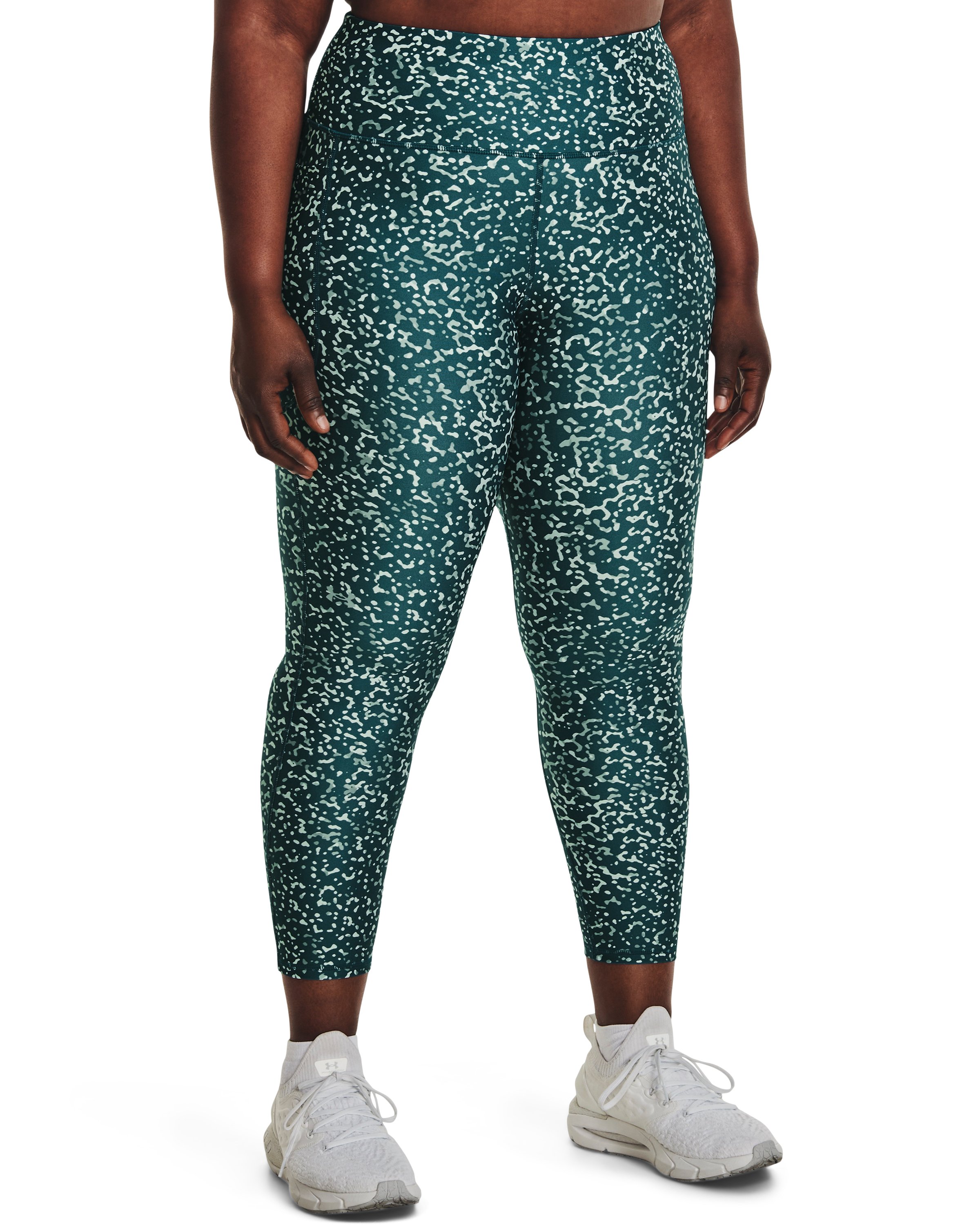 HeatGear No-Slip Waistband Women's Ankle Leggings 2