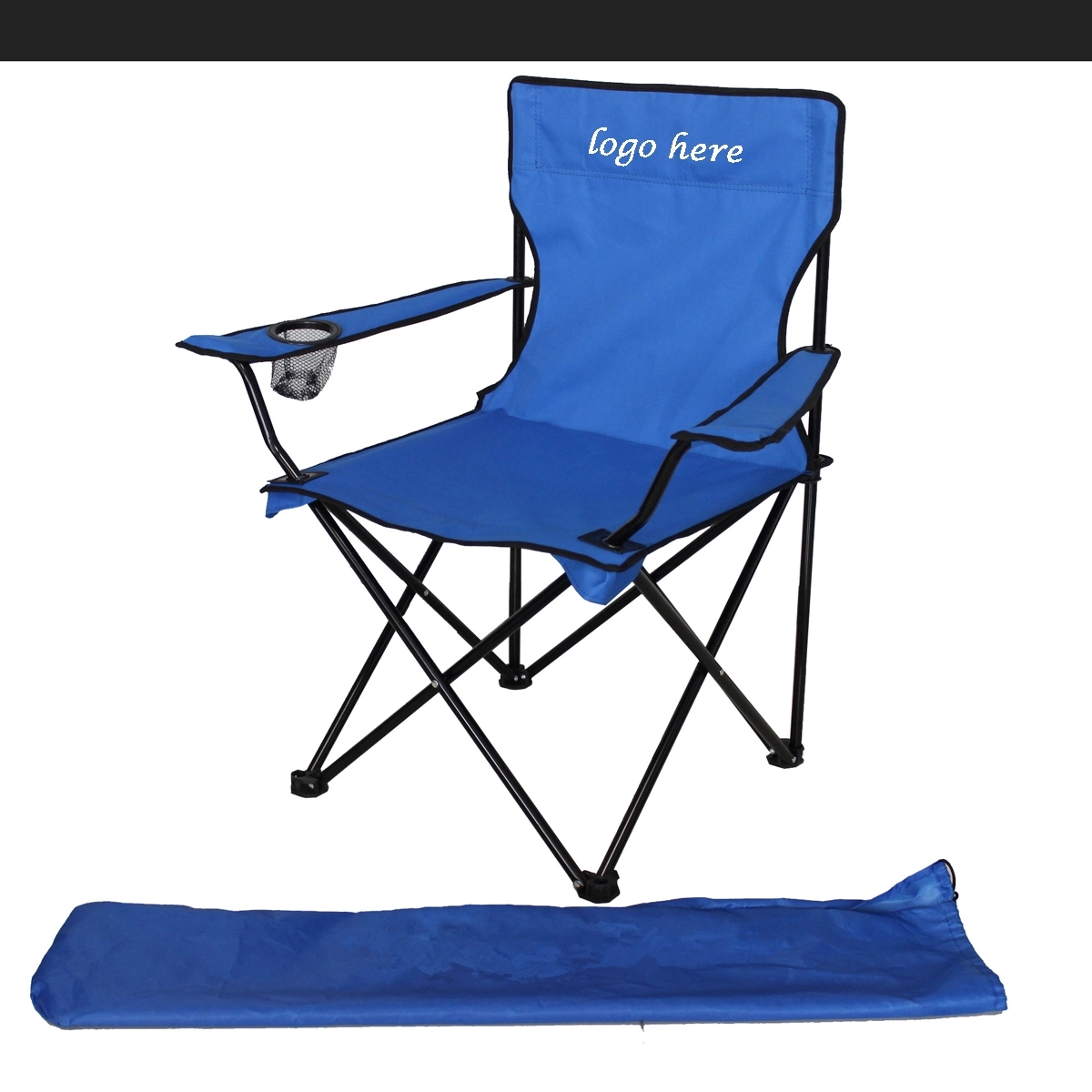 Fortable Folded Beach Chair With Cup Holder 3