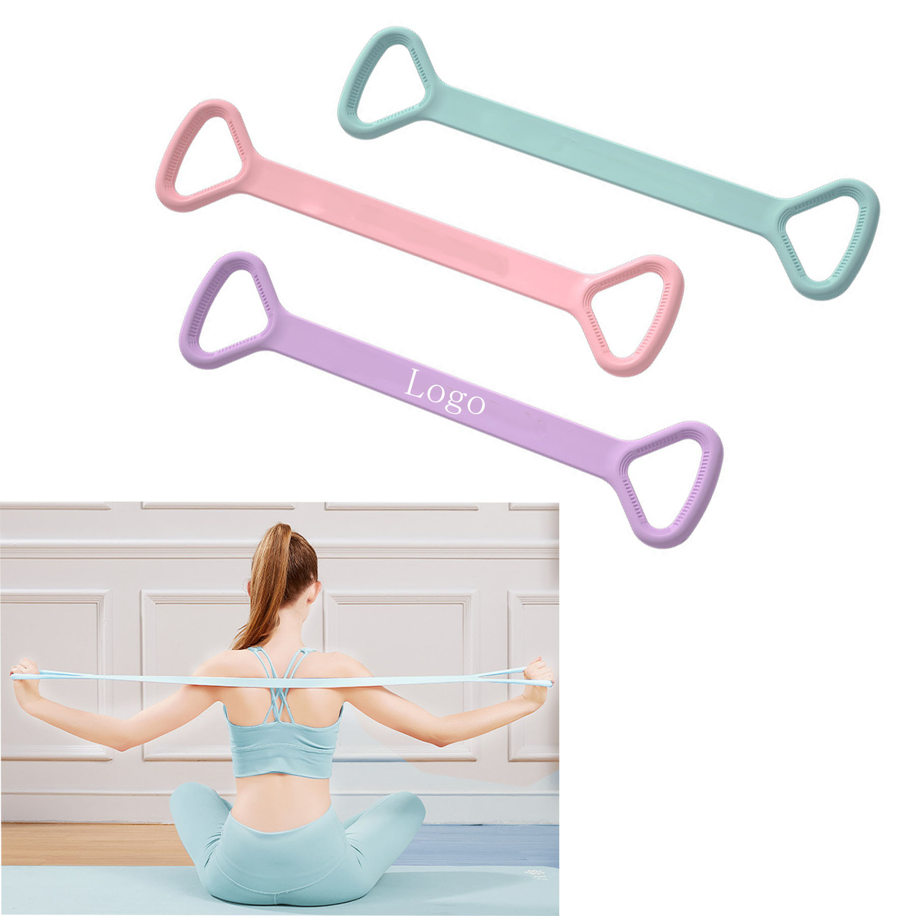 Silicone Elastic Ropes With Figure-8 Shape Design 1